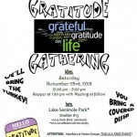 Gratitude Gathering