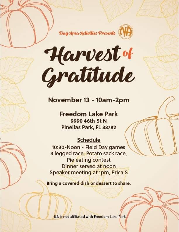 Harvest of Gratitude - Dinner