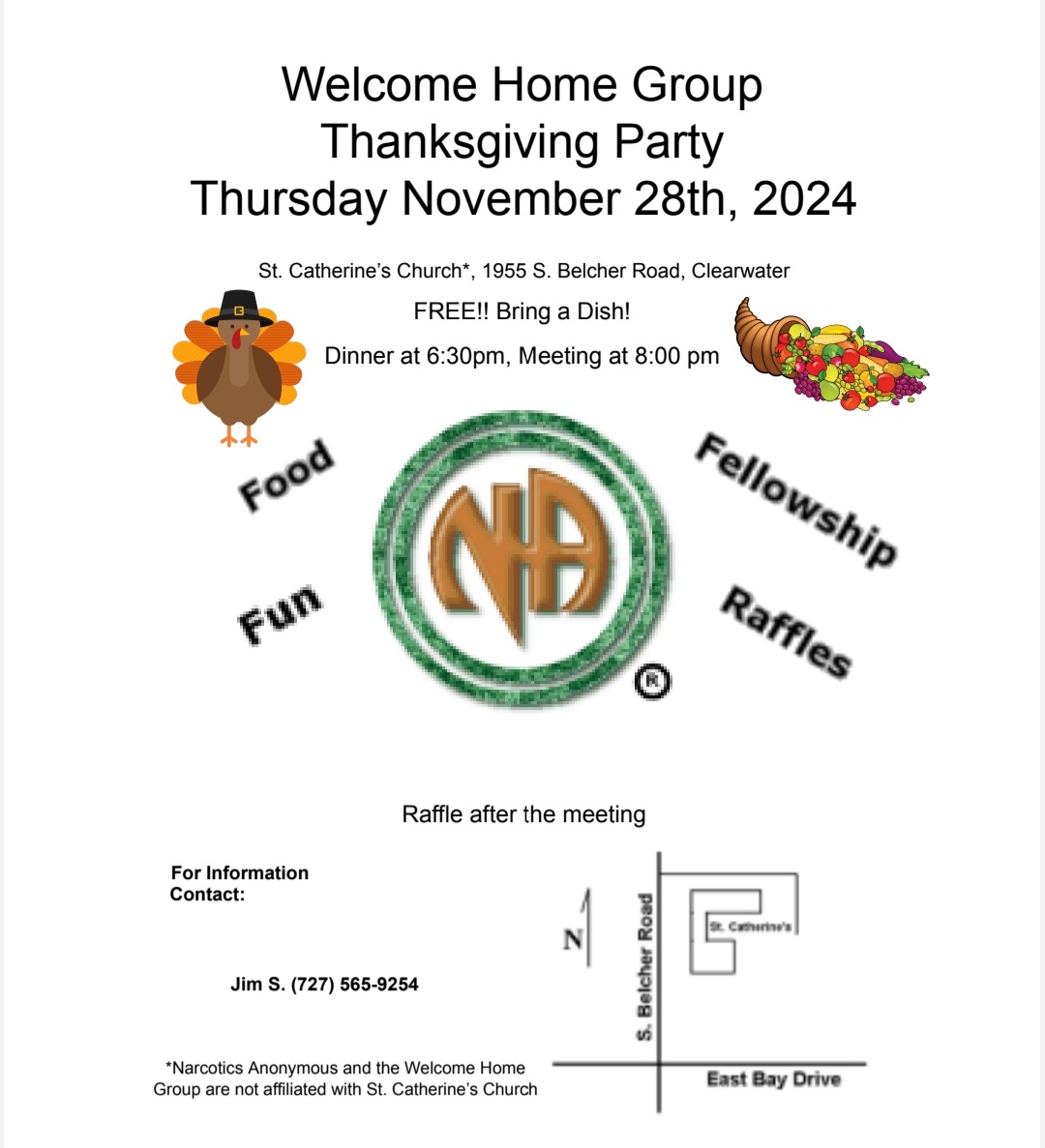 Welcome Home Group Thanksgiving Day Party